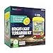 Dan & Darci Bright-Light Terrarium Kit for Kids with LED Light on Lid | Build Your own Terrarium That Lights up at Night with Real LED Lights | Great Science Kits Gifts for Children | Kids Toys