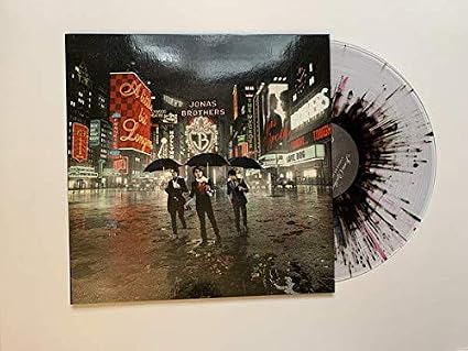 Jonas Brothers Various Artists A Little Bit Longer Exclusive Jonas Brothers Vinyl Club Edition Clear With Black And Red Splatter Colored Vinyl Lp Only 1500 Copies Pressed Worldwide Amazon Com Music exclusive jonas brothers vinyl club
