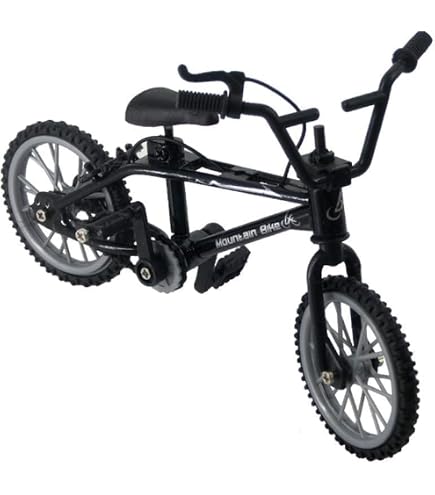 Mini Vélo BMX 1:8 Avec 32 Accessoires - Vélo à Doigts Réaliste Guidon Mobile Pédales Rotatives - Modèle DIY Enfants Et Collectionneurs