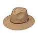 Wallaroo Women's Naples Sun Hat - Colorful Paper Braid Fedora - UPF50+