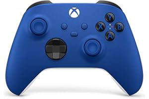 Xbox Core Wireless Gaming Controller – Shock Blue for Series X|S, One, Windows PC, Android, and iOS