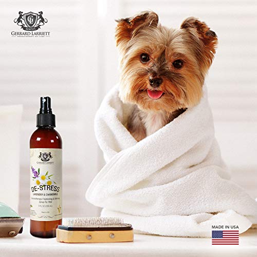 Aromatherapy Freshening & Shining Spray for Pets, Dog Grooming Spray, Dog Perfume, Dog Cologne & Pet Odor Eliminator 2 FL OZ (60 mL) Travel Size Duo