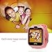 aolee Kids Phone Smart Watch Games Watch for 4-15 Years Old Children Digital Watch Touch Screen Camera Anti-Lost Pedometer Clock etc (Pink)