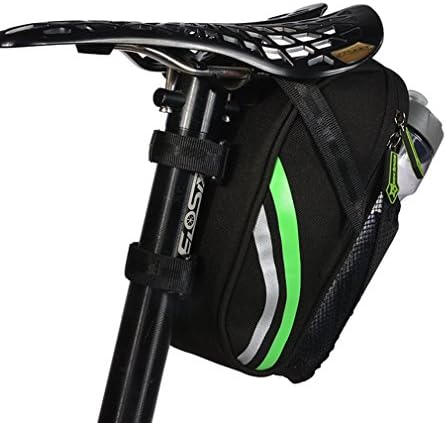 Lohai cycling | ROSWHEEL New Outdoor Cycling Bicycle Bike Frame Bag, Front Saddle Bag, Top Tube Frame Pouch Fuel Bag for MTB, road bike and folder, 8 colors (Green_Seat Bag)