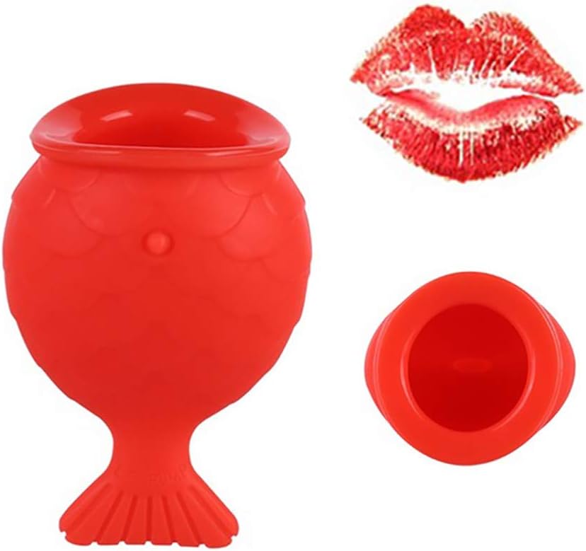 1PC Silicone Lip Plumper Device Sexy Lip Enhancer Quick Lip Plumper Treatment Bigger Mouth Lip Plumping Device Painless And Simple Beauty Tool