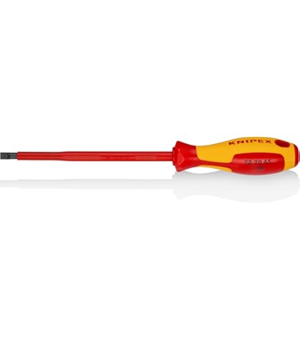 KNIPEX Tools 98 12 02 R2 Square Drive Screwdriver, 4-Inch, 1000V