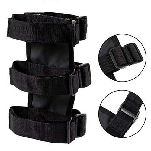 KAMSOL Velcro Stick SUV Jeep Roll Bar Car Fire Extinguisher Holder Bandage with Adjustable