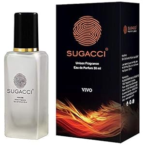 S SUGACCI Vivo Eau de Parfum – Perfumes for Men and Women – 50 ml – 10 x More Perfume than Deodorant – Unisex Scent…