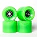 FREEDARE Skateboard Wheels 60mm 83a with Bearings and Spacers(Pack of 4)