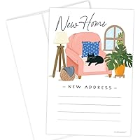 Birds Nest Moving Cards – Personalized Change Of Address Announcements, A6 Cards With Envelopes