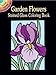Garden Flowers Mini Stained Glass Coloring Book (Dover Little Activity Books: Flowers)