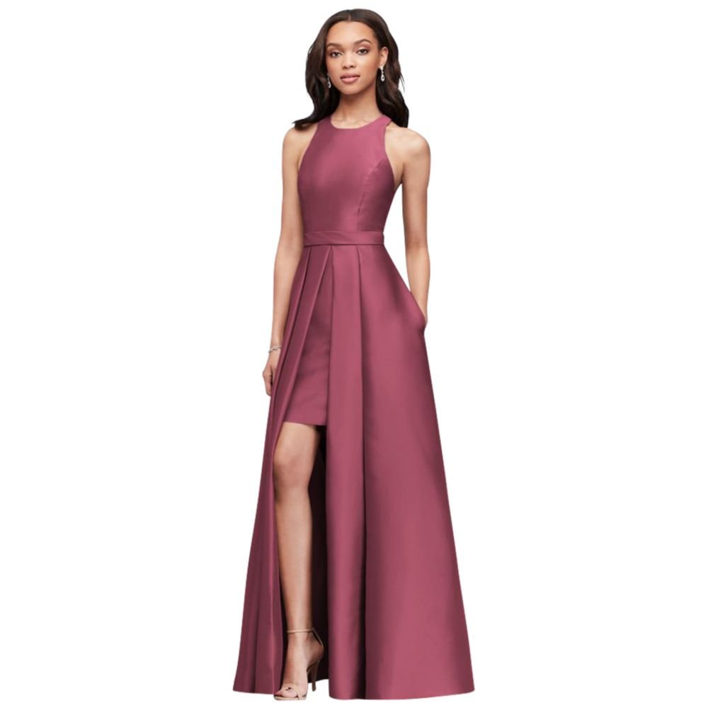 mikado bridesmaids walkthrough ball gown