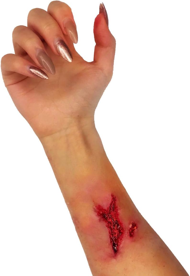 Moon Glow, 10ml Halloween Multipack, 2x Fake Blood, 2x Green Slime, 2x Ghost Blood. Perfect for Halloween Vampire - Image 3