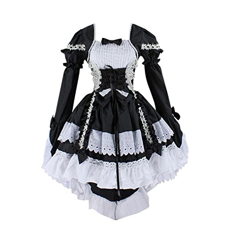 Tres-Chic-Mailanda-Cosplay-Costume-Vestito-da-Lolita-Dress-Maid-Donna-con-Arco-Anime-Gotico-Abito-con-Arco-per-Halloween-Carnival