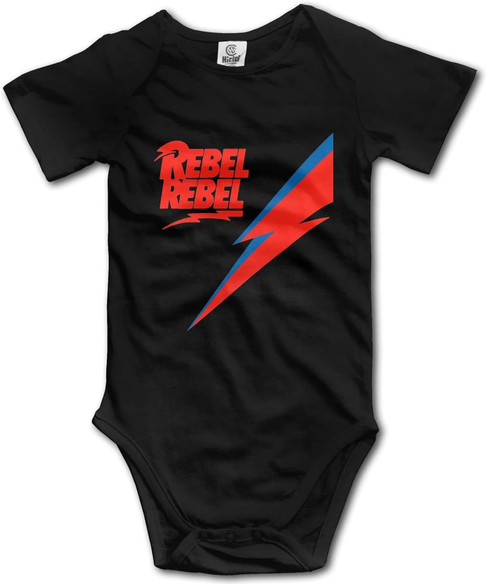 Newborn's David Bowie Organic Baby Onesie Bodysuit