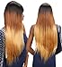 Beauty Forever Hair Malaysian Ombre Straight Virgin Hair 3 Bundles Grade 6A 100% Virgin Human Hair Weave Extensions 3 Tone #1b/4/27 Color (16 18 20)