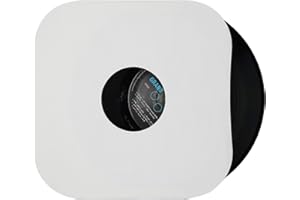 sdroceRyaM 10 Inches Record Inner Sleeves 20 Pack Acid-Free Paper Vinyl Record Inner Protective Sleeves for 10" SP Vinyl Reco