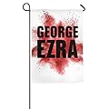 George Ezra Logo Home Garden Flags White