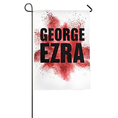 George Ezra Logo Home Garden Flags White
