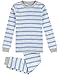Petit Lem Boys' Big Sky Stripe 2 Piece Pajama Set