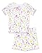 Sara's Prints Girls' Fitted Short Pajamas