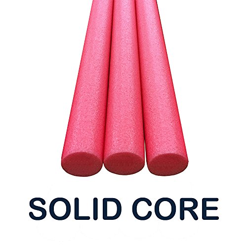 Oodles Solid Core Deluxe Foam Pool Swim Noodles 3 PACK 5 Foot Length