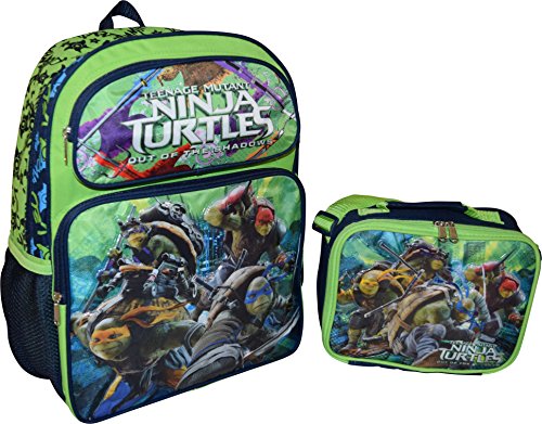 ninja turtle backpack and lunchbox