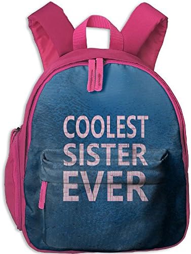 Coolest Sister Ever Girls Casual Waterproof School Bag