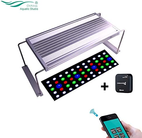Chihiros WRGB Aquarium LED Light Full Spectrum for Plant Grow with Commander 4 APP Box for 12 inch to 51.2 inch Tank …