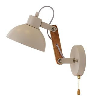 Kmyx Moderne Holz Versenkbare Wandleuchte Einstellbare Licht Arm