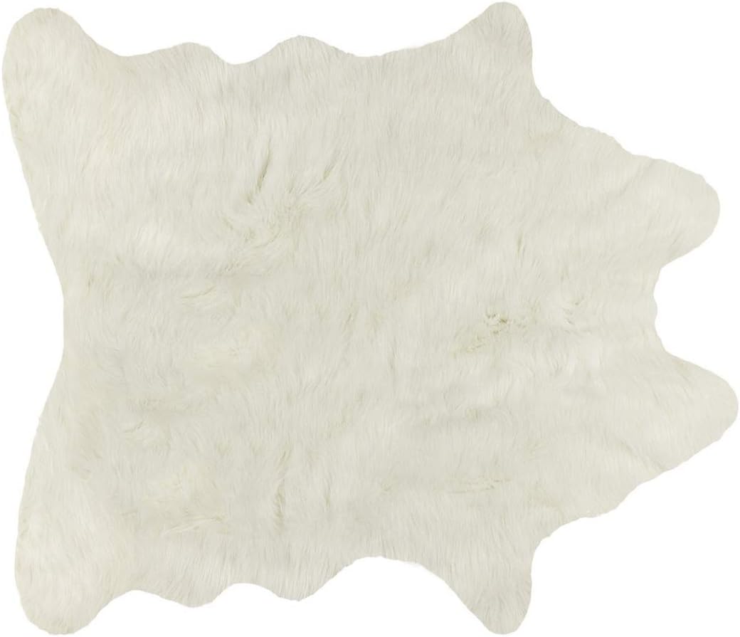 Luxe Faux Fur Cowhides Soft Low Pile Durable FadeResistant