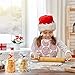 iFUNow 144 Pack Christmas Cellophane Treat Bags with Red Ribbons for Gift Bags, Christmas Cookie Bags, Christmas Cello Candy Bags, Xmas Goody Bags, Holiday Goodie Bags and Christmas Party Favors