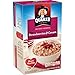 Quaker Instant Oatmeal, Strawberry & Cream, Breakfast Cereal, 10 Packets