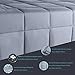 BEASEN Weighted Blanket (15 lbs ,48â€x72â€) For Adult 140-190 lbs Individual,Natural Calm Sleep,Premium Cotton With Hypoallergenic Polyester Padding, Glass Beads,Grey