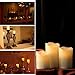Flameless Candles LED Drip Candles Set of 4
