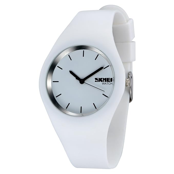 Sport Quarzuhr Mehrfarbige Silikon Uhrenarmbänder Armbanduhren für Damen Armbanduhren für Herren Armbanduhren für Jungen Unis