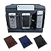 PenVinoo Bedside Storage Organizer/Beside Caddy/Table Cabinet Storage Organizer for Tablet Magazine Phone Remotes - All Within Arms Reach (Grey)