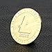 OutTop 4 Pieces Litecoin LTC Design Plated Iron Collectible Commemorative Coins (Gold_Silver)
