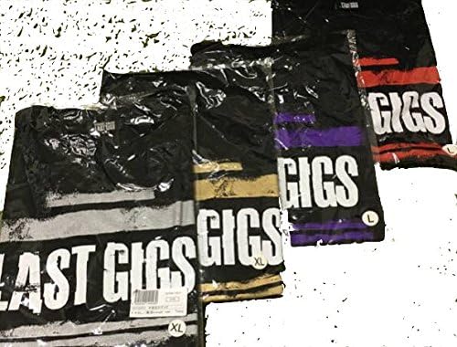 Amazon 氷室京介 ラストギグス Tシャツ 東京 大阪 名古屋 福岡 会場限定 4枚セット アイドル 芸能人グッズ 通販