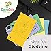 1,100 blank flashcards with rings 2