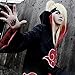 ai-Do Naruto Costume Akatsuki Style Cloak Plus Size(Itachi Stand Collar) (XXXL Size) Black