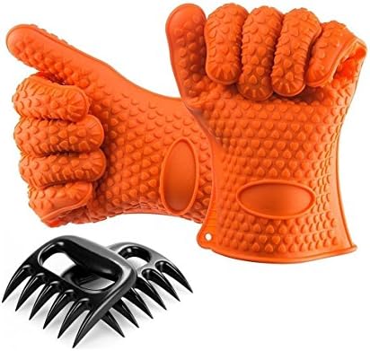 Accessories Barbecue Gloves &amp; Pulled Pork Claws Set Grilling Bbq Portable Easy Clean Outdoor Cooking Tool