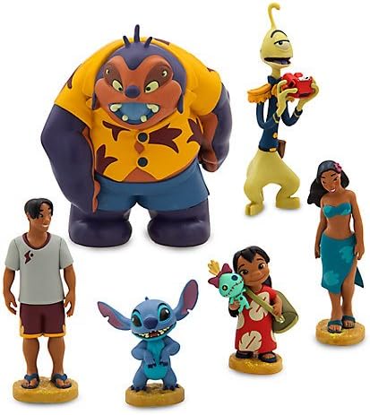 Amazon リロ スティッチ フィギュア セット Lilo Stitch Figure Play Set 並行輸入品 フィギュア ドール 通販