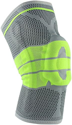 Zealspot Knee Brace Support for Running, Gym Workout, Joint Pain Relief, Arthritis, Tendonitis and Meniscus Tear –Best Sleeve Side Stabilizers &amp; Patella Padding Protector(Single),Green,Large