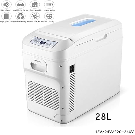 Mini Nevera Refrigerador del coche 28L Compresor Congelador ...