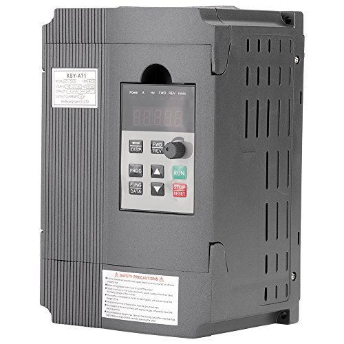 Adjustable-Frequency Drive,220V Single-Phase Variable Frequency Drive VFD Speed Controller for 3-Phase 1.5kW AC Motor - Thumbnail 2