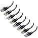 Cable Matters 8-Pack Snagless Cat5e Ethernet Cable (Cat5e Cable, Cat 5e Cable) in Black 3 Feet primary
