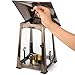 H Potter Craftsman Outdoor Decorative Candle Lantern Holder for Indoor Table Top Patio Deck