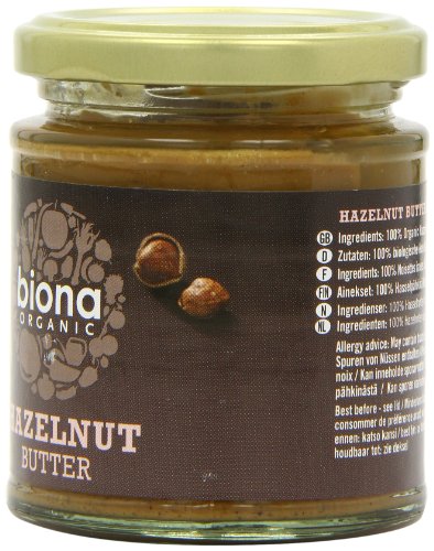 Biona Organic - Hazelnut Butter - 170g (Pack of 3)