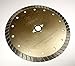ALSKAR DIAMOND ADLSC 7 inch Dry or Wet Cutting General Purpose Continuous Turbo Power Saw Diamond Blades for Concrete Masonry Brick Stone (7